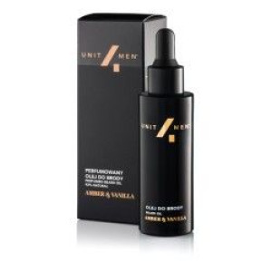 Unit4men, Olej do brody Perfumowany AMBER&VANILLA, 30ml