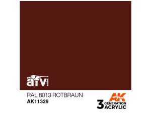Farba akrylowa RAL8013 Rotbraun AK11329