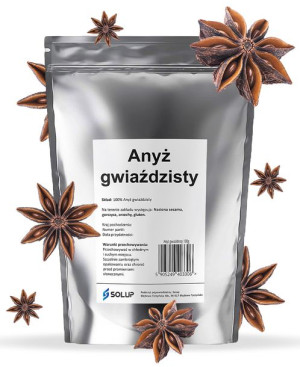 ANYŻ GWIAZDKI aromatyczny naturalny gwiaździsty 100g
