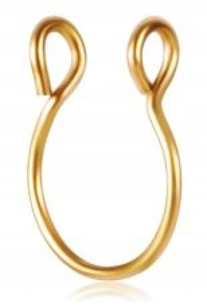 Fake septum U Kolczyk do Nosa Stal Ring Punk