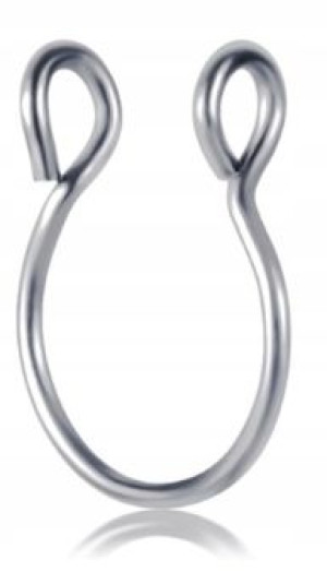 Fake septum U Kolczyk do Nosa Stal Ring Punk