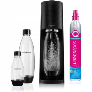 Saturator SODASTREAM Terra QC Czarny 3 butelki+gaz