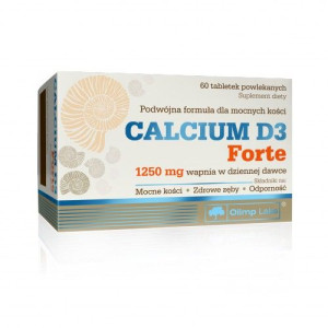 Calcium D3 Forte - Witamina D3 - Olimp - 60 Tab.