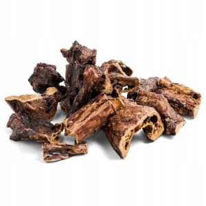 Suszony przysmak dla psa płuco wołowe 100g