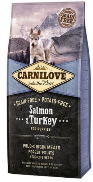 Carnilove GF Salmon Turkey Puppy 12kg