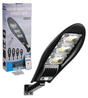 3xLampa uliczna latarnia solarna LED pilot czujnik