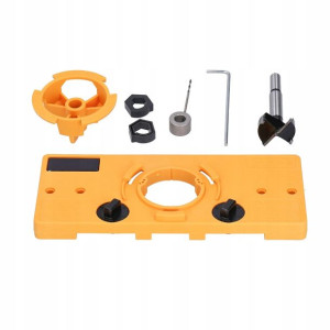 Szablon do wiercenia otworów pod zawiasy