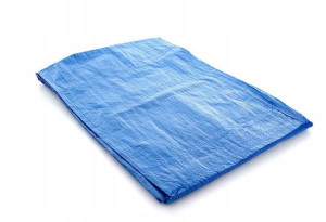 Plandeka 10x18m niebieska