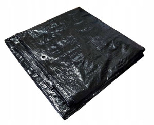 Plandeka czarna 2x3m