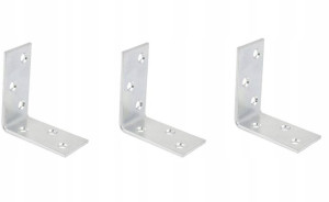 Kątownik łącznikowy 50x50x25 grubość 2mm, 10sztuk