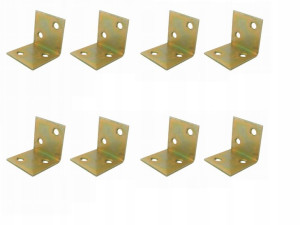 Kątownik łącznikowy 30z30x30 grubość 2mm, 100sztuk