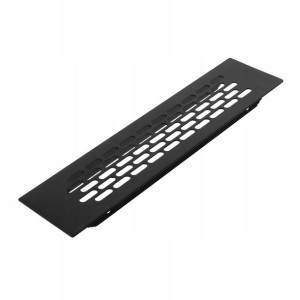 Kratka wentylacyjna GTV CZARNA MAŁA 6x24,4 cm