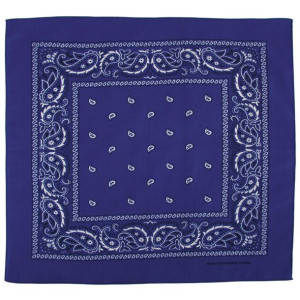 Bandamka Bandana Chusta 55x55 Cm Niebiesko-biała
