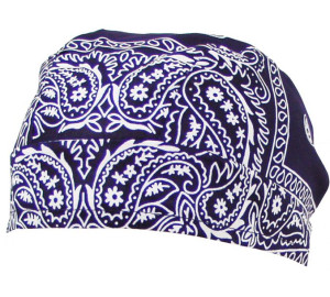 Chusta bandana niebieska MFH 100% Bawełna