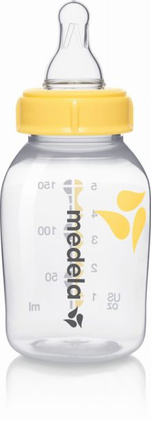 Medela - butelka do przechowywania pokarmu 150 ml + smoczek