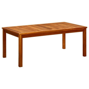 Stolik kawowy ogrodowy 110x60x45cm drewno akacjowe