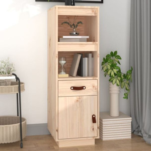 Regał 34x40x108.5cm lite drewno sosnowe
