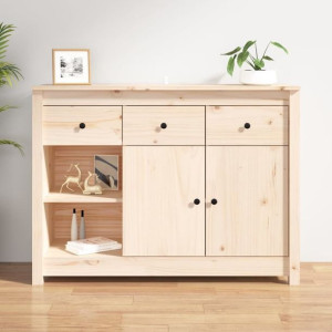 Komoda 100x35x74cm lite drewno sosnowe