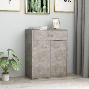 Szafka betonowa szarość 60x30x75cm płyta wiórowa