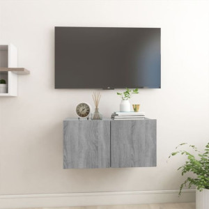 Szafka RTV wisząca szary dąb 60x30x30cm