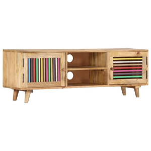 Szafka RTV 120x30x40cm lite drewno mango