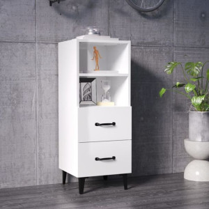 Szafka biała połysk 34.5x34x90cm płyta wiórowa
