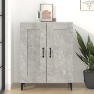 Szafka szary beton 69.5x34x90cm płyta wiórowa