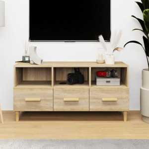 Szafka RTV dąb sonoma 102x36x50cm płyta wiórowa