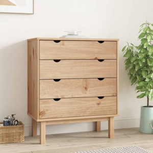 Komoda z szufladami 76.5x39.5x90cm drewno sosnowe