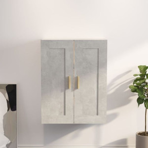 Szafka wisząca szary beton 69.5x32.5x90cm