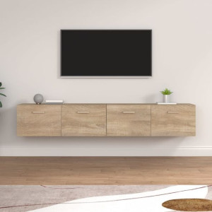 Szafki wiszące 2 szt. dąb sonoma 100x36.5x35cm