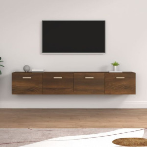 Szafki wiszące 2 szt. brązowy dąb 100x36.5x35cm