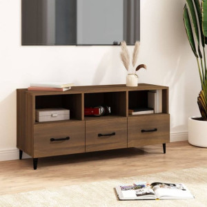 Szafka RTV dąb brąz 102x35x50cm