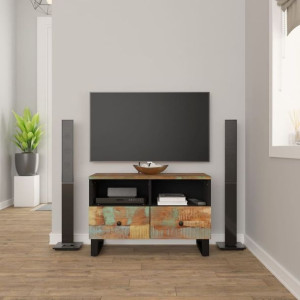 Szafka RTV 70x33x46cm drewno z odzysku