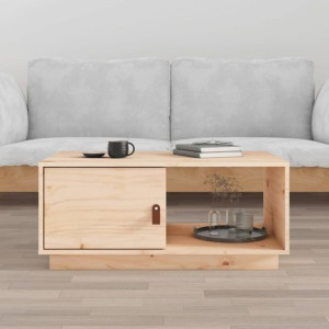 Stolik kawowy 80x50x35.5cm drewno sosnowe