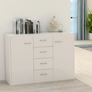 Szafka połysk biała 88x30x65cm płyta wiórowa