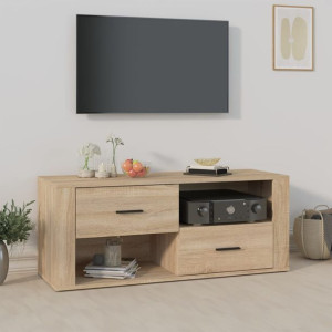 Szafka RTV dąb sonoma 100x35x40cm płyta wiórowa