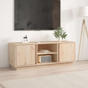 Szafka RTV 110x35x405cm drewno sosnowe