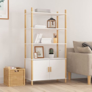 Kredens biała 80x40x153cm płyta wiórowa