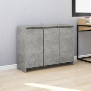 Szafka szary beton 102x33x75cm płyta wiórowa