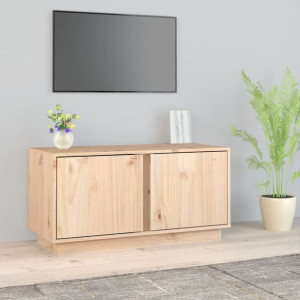 Szafka RTV 80x35x40.5cm drewno sosnowe