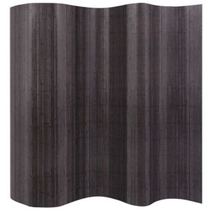Bambusowy parawan szary 250x165cm VidaXL