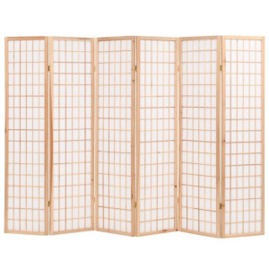 Parawan 6-panelowy w stylu japońskim 240x170cm