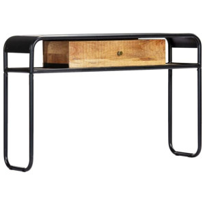 Stolik konsolowy 118x30x75cm drewno mango