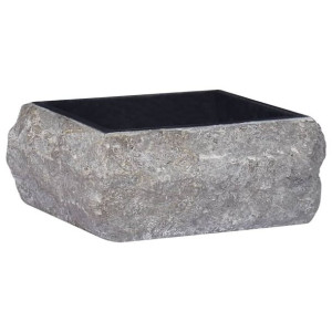 Umywalka czarna 30x30x13cm marmurowa