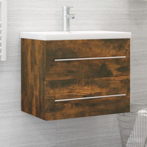 Szafka pod umywalkę przydymiony dąb 60x38.5x48cm