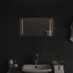 Lustro łazienkowe z oświetleniem LED 50x30cm
