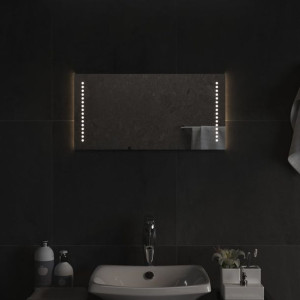 Lustro łazienkowe z oświetleniem LED 60x30cm
