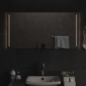 Lustro łazienkowe z oświetleniem LED 50x100cm