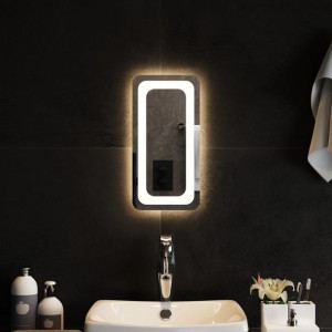 Lustro łazienkowe z oświetleniem LED 20x40cm